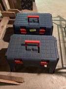 Two step stool toolboxes