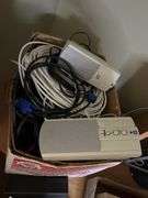 Portable radio, cassette tapes, playing cards, telephones etc...