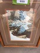 Bev Doolittle print, "Season of the Eagle" 18 x 22