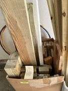 Box of wolmanized wood