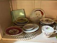 Lots of cute knick knacks and cups & saucers (We don’t know if they match!)