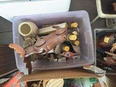 Five boxes of miscellaneous home decor
