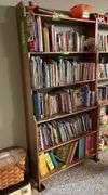 13D x 36L x 78H bookcase NO CONTENTS!!  THIS ITEM WILL NOT BE ABLE TO BE PICKED UP UNTIL 3:30-4PM!!
