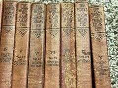 10 volume set The Works of Edgar Allan Poe copyright 1904