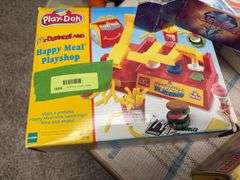 Play Doh McDonalds and Burger King play sets, eletronic Bejeweled Blitz and science kit