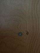 36" base cabinet and 36" double door wall cabinet and small white shelf unit  Bring a screw gun