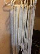 10 hangers of table linens