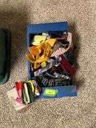 Old neckties and scarves