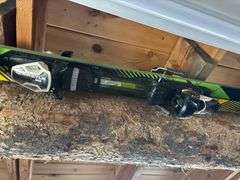 Pair of KASTLE Skiis and boots