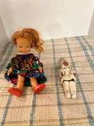 1972 Ideal Toy Crissy doll and another Alaska doll