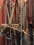 Belts, cords, bags etc camo