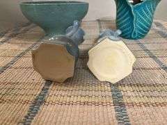 Red Wing art pottery 4 pcs