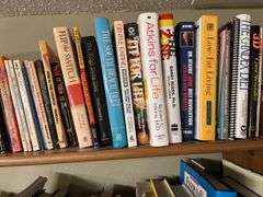 3 shelves of books Please see photos