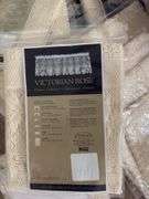 Lace work includes doilies, dresser runners, curtain panels etc Victorian Rose and other patterns