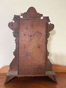 Antique Seth Thomas oak kitchen clock w/ alarm 15 wide x 23 tall