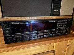 Kenwood stereo system and speakers plus bose speakers