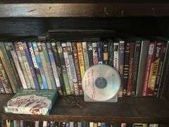 large assortment of dvd movies
