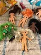 Ideal 1969 Flatsy dolls and accessories