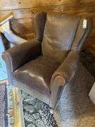 Antique leather chair