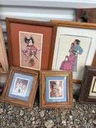 Group of Southwest and Native American inspired art