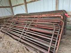 16' sq tubing gates 8 x your bid