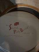 Square picnic basket, metal plaid picnic basket and tablecloth