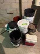 Many buckets, two battery boxes