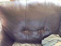 5’ Durabrand loveseat Well worn, but has very nice fitted cover