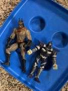 Tote of various toys from the 90's ish