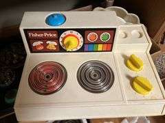 Fisher Price, wooden blocks, noise makers etc...