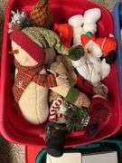 4 totes of Christmas