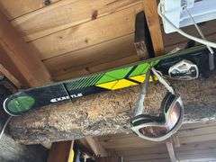 Pair of KASTLE Skiis and boots