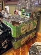 Quantity of canning jars and bottles