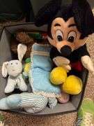 2 large totes of kids toys of all kinds and stuffies