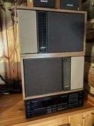Kenwood stereo system and speakers plus bose speakers