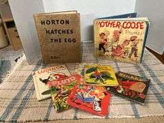 Little Black Sambo book 1953, Dr Seuss and other kids books