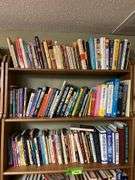 3 shelves of books Please see photos
