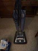 Two vacuums-Hoover Elite and Sanitaire heavy duty