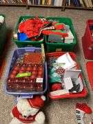 4 totes of Christmas
