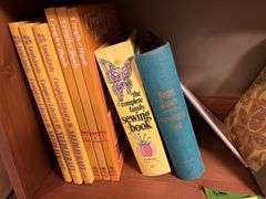 Sewing books, Time Life The Art of Sewing set and  others