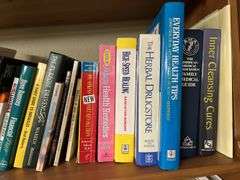3 shelves of books Please see photos