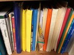 3 shelves of books Please see photos