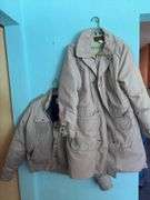 Two men’s winter jackets-XL Natural High down jacket needs cleaning, and Eddie Bauer goose down knee length coat, probably L/XL