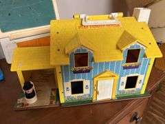 5 Fisher Price toys, NO figures, letters for barn