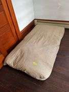 Twin size approx. feather mattress topper