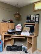 Portable radio, cassette tapes, playing cards, telephones etc...