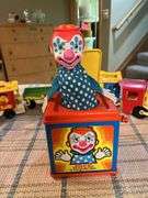 Fisher Price circus train and Jack in the Box