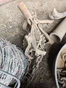 Log chains, chain come a longs, rail car mover head