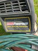 Coleman 20 gallon portable air compressor and hoses