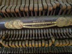 HP Nelson Concert Grand upright piano Nice condition! We will give the buyer 1 week to arrange removal, NOT during regular pick up time unless at the VERY last time